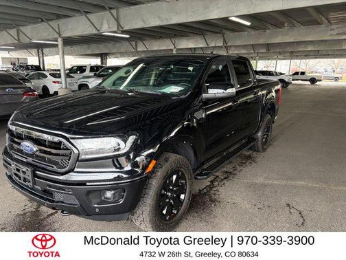 SHADOW BLACK 2020 Ford Ranger LARIAT