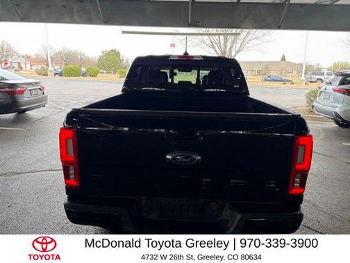 SHADOW BLACK 2020 Ford Ranger LARIAT