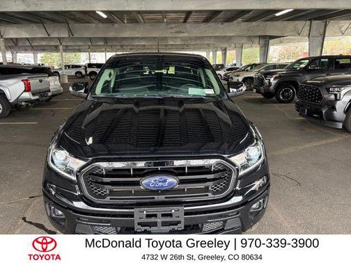 SHADOW BLACK 2020 Ford Ranger LARIAT