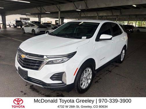 Summit White 2023 Chevrolet Equinox 1LT