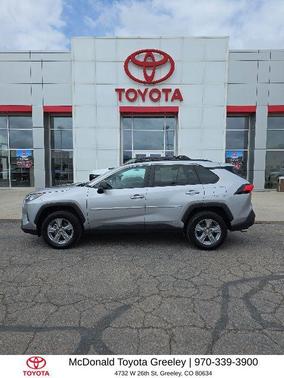 Silver Sky Metallic 2022 Toyota RAV4 Hybrid LE