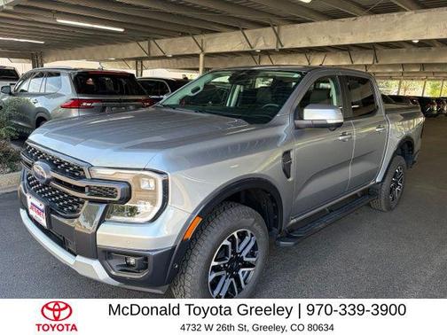 Iconic Silver Metallic 2024 Ford Ranger LARIAT