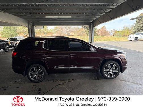 Black Cherry Metallic 2017 GMC Acadia Denali