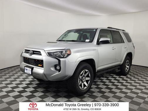 Classic Silver Metallic 2022 Toyota 4Runner TRD Off Road