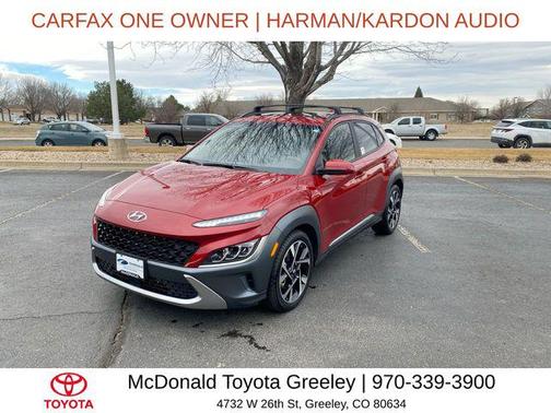 Pulse Red 2022 Hyundai KONA Limited