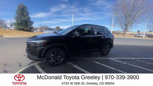 Jet Black 2026 Toyota Corolla Cross XLE