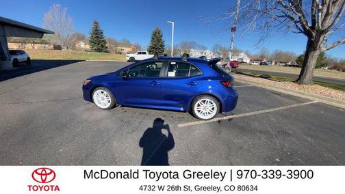 Blue Crush Metallic 2026 Toyota Corolla SE