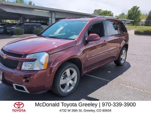 Deep Ruby Metallic 2008 Chevrolet Equinox Sport