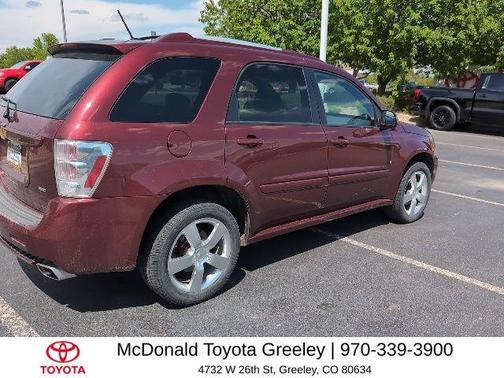 Deep Ruby Metallic 2008 Chevrolet Equinox Sport