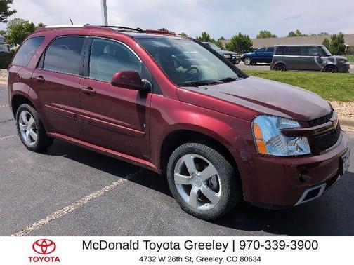 Deep Ruby Metallic 2008 Chevrolet Equinox Sport