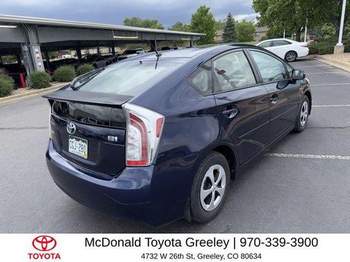 Nautical Blue Metallic 2012 Toyota Prius Two