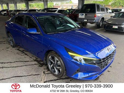 Intense Blue 2023 Hyundai ELANTRA SEL