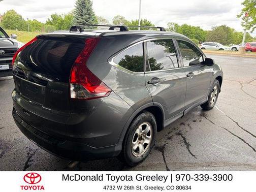 Gray 2013 Honda CR-V LX