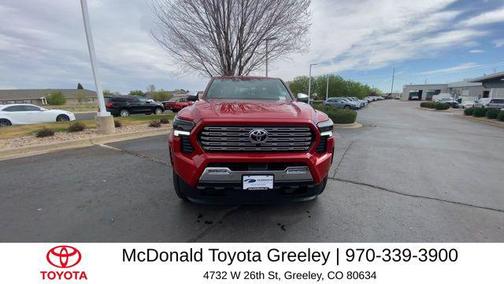 Supersonic Red 2026 Toyota Tacoma Limited