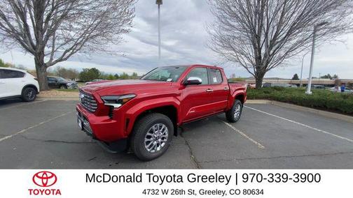 Supersonic Red 2026 Toyota Tacoma Limited
