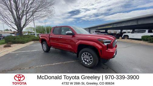 Supersonic Red 2026 Toyota Tacoma Limited