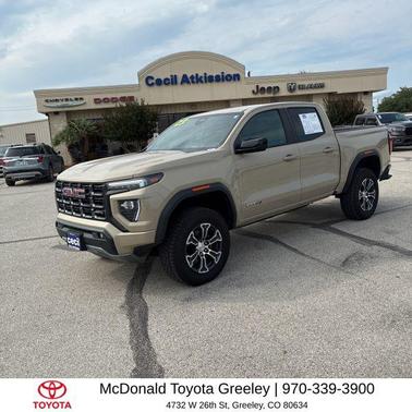 Desert Sand Metallic 2023 GMC Canyon AT4
