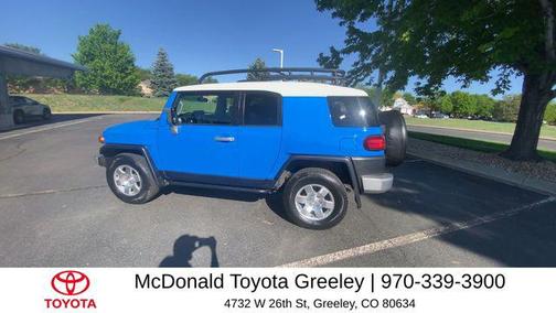 Voodoo Blue 2007 Toyota FJ Cruiser Base