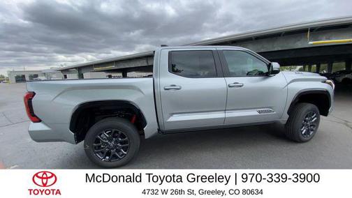 Celestial Silver Metallic 2026 Toyota Tundra Hybrid Platinum