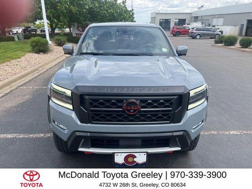 Boulder Gray Pearl 2023 Nissan Frontier PRO-4X