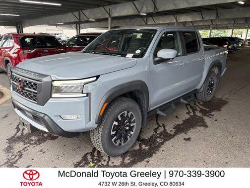Boulder Gray Pearl 2023 Nissan Frontier PRO-4X