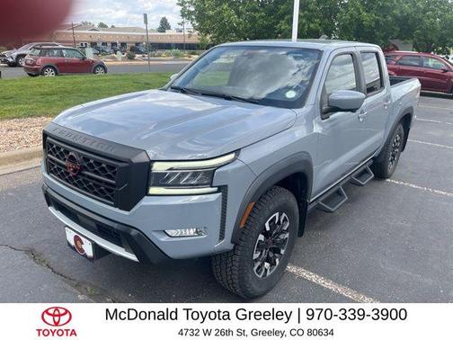 Boulder Gray Pearl 2023 Nissan Frontier PRO-4X