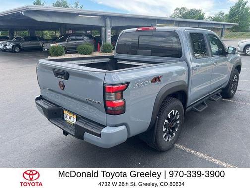 Boulder Gray Pearl 2023 Nissan Frontier PRO-4X