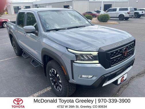 Boulder Gray Pearl 2023 Nissan Frontier PRO-4X