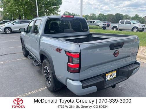 Boulder Gray Pearl 2023 Nissan Frontier PRO-4X