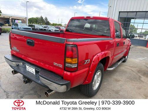 Fire Red 2007 GMC Sierra 1500 SLT Crew Cab