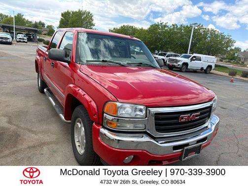 Fire Red 2007 GMC Sierra 1500 SLT Crew Cab
