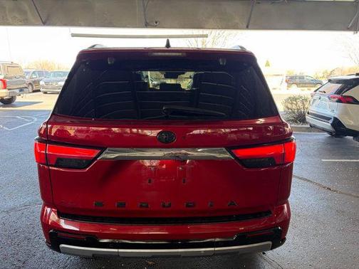Supersonic Red 2024 Toyota Sequoia Limited