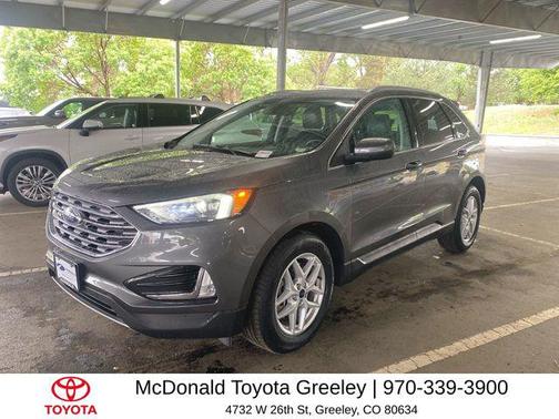 CARBONIZED GRAY 2022 Ford Edge SEL