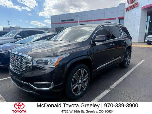 Iridium Metallic 2017 GMC Acadia Denali