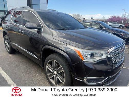 Iridium Metallic 2017 GMC Acadia Denali