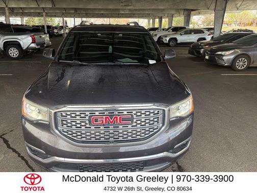 Iridium Metallic 2017 GMC Acadia Denali