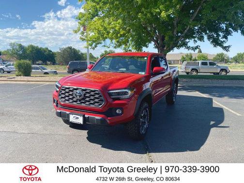 Barcelona Red Metallic 2023 Toyota Tacoma TRD Off Road
