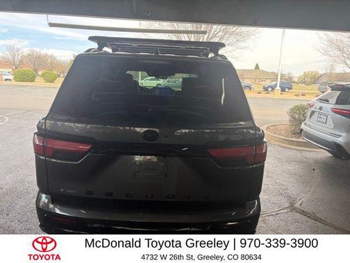Magnetic Gray Metallic 2024 Toyota Sequoia Platinum