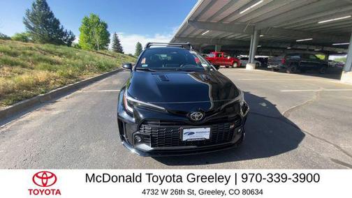 Black 2023 Toyota GR Corolla Core