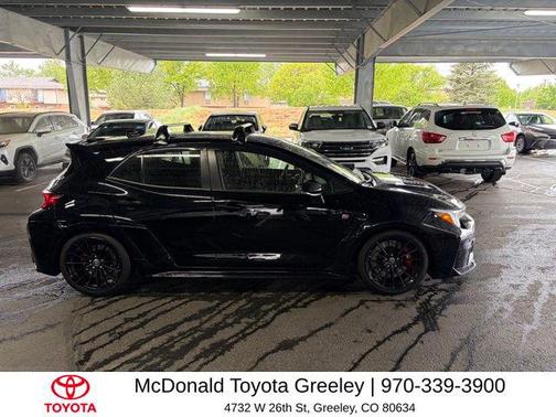 Black 2023 Toyota GR Corolla Core