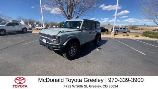 CACTUS GRAY 2024 Ford Bronco Badlands