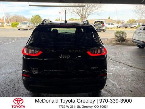 Diamond Black Crystal Pearlcoat 2020 Jeep Cherokee Latitude