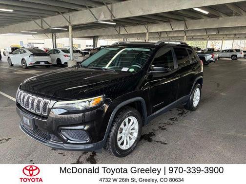 Diamond Black Crystal Pearlcoat 2020 Jeep Cherokee Latitude