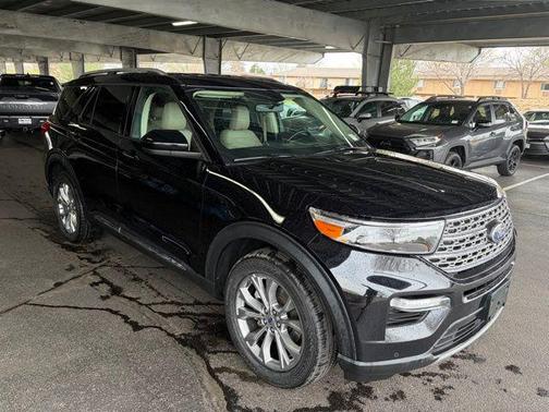 AGATE BLACK METALLIC 2023 Ford Explorer Limited