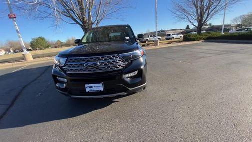 AGATE BLACK METALLIC 2023 Ford Explorer Limited
