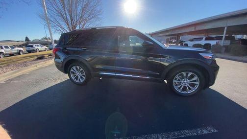 AGATE BLACK METALLIC 2023 Ford Explorer Limited