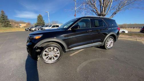 AGATE BLACK METALLIC 2023 Ford Explorer Limited
