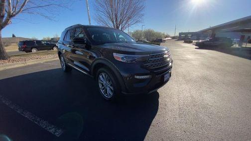 AGATE BLACK METALLIC 2023 Ford Explorer Limited