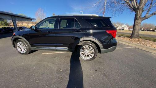AGATE BLACK METALLIC 2023 Ford Explorer Limited