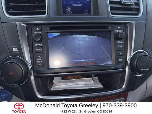 Shoreline Blue Pearl 2013 Toyota Highlander Hybrid Limited